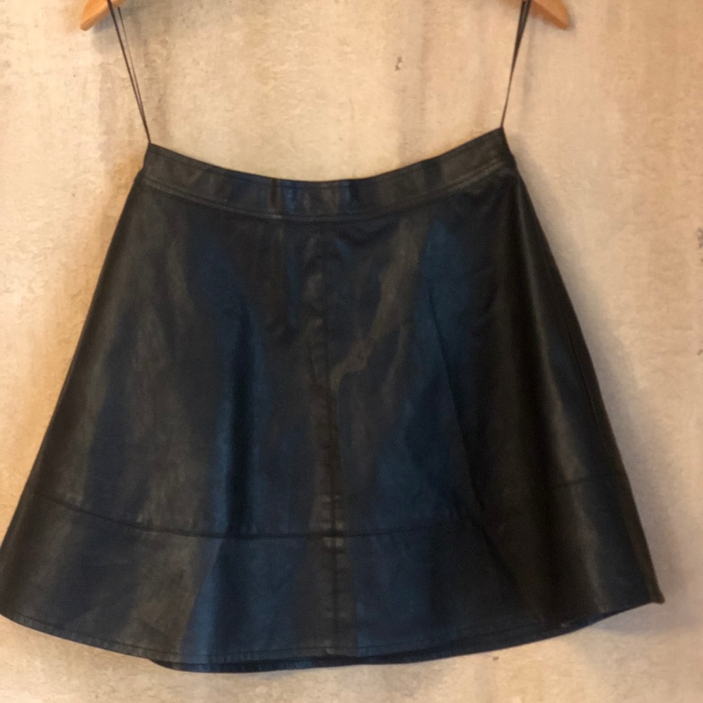 Faux Leather skirt